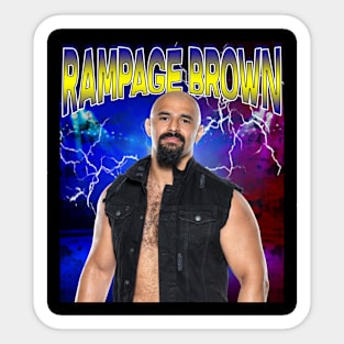 RAMPAGE BROWN Sticker